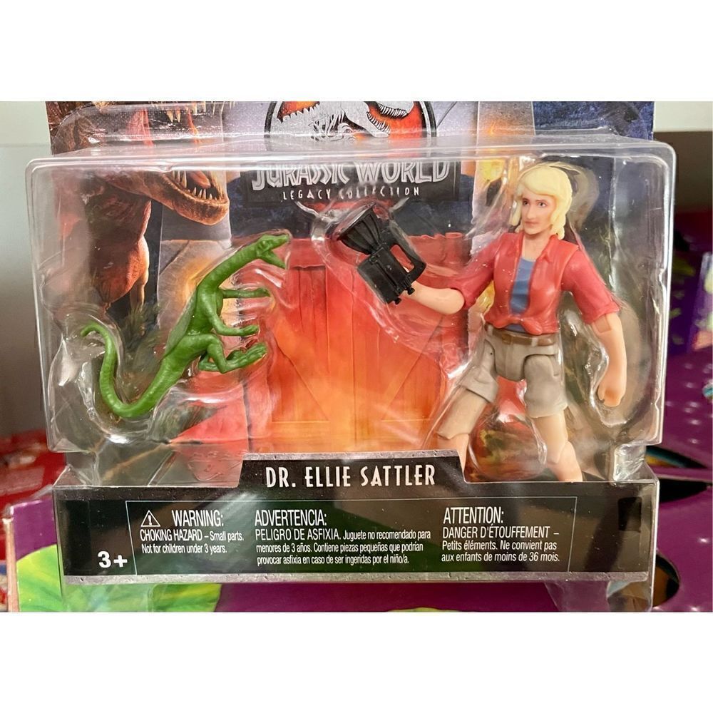Jurassic World Legacy Collection Dr. Ellie Sattler Jurassic Park Mattel Figure 2